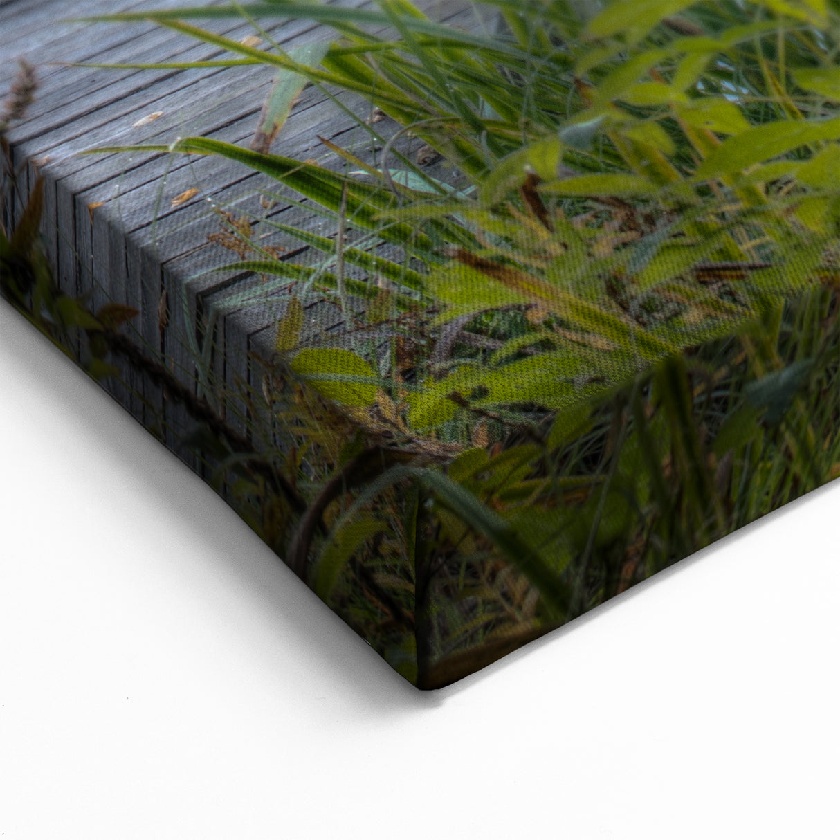 Rowboat on Misty Lake Art - Serene Morning Landscape Wall Decor