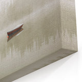 Serene Misty Lake Art - Tranquil Boat and Fog Canvas for Calm Decor