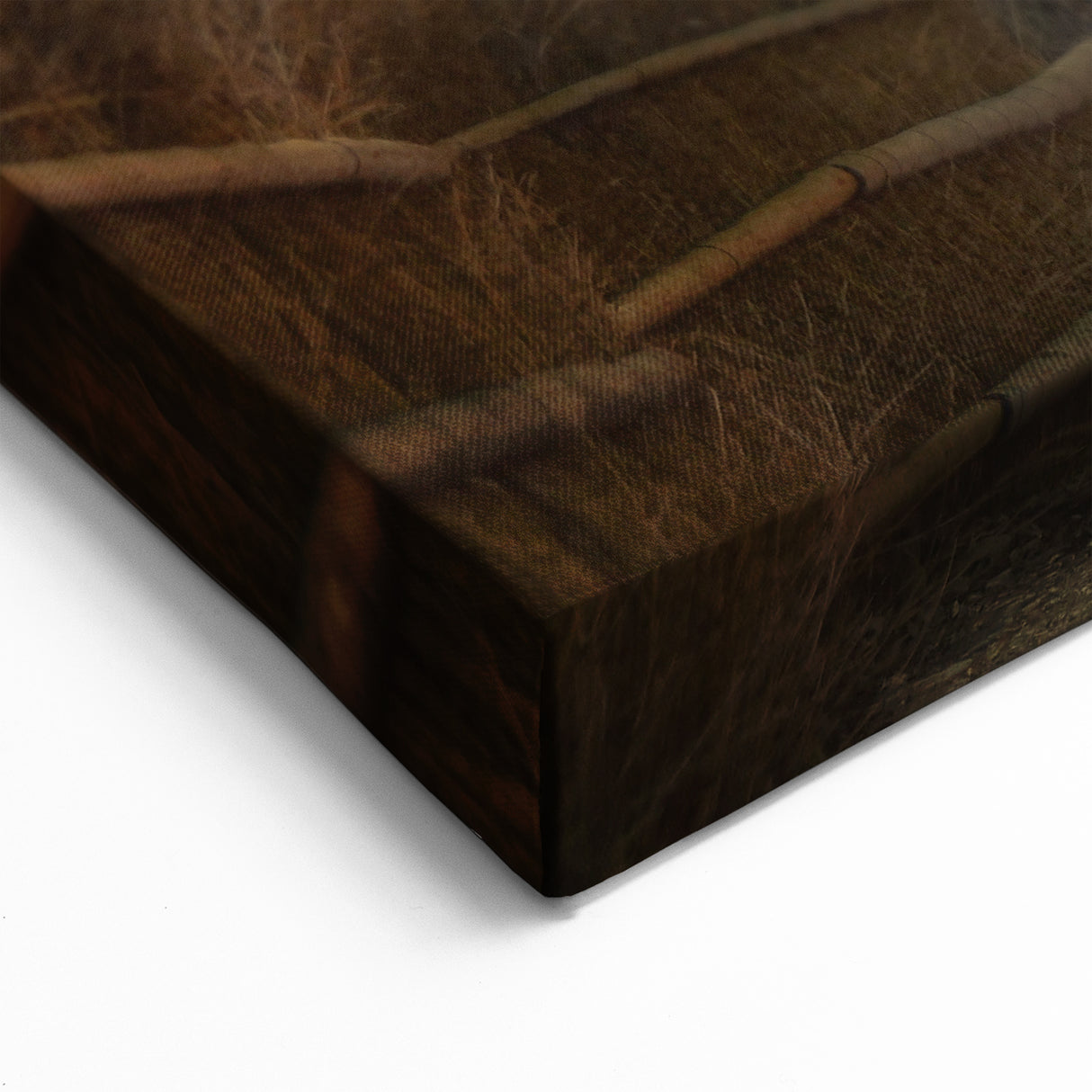 Mystical Bamboo Forest Path Wall Art - Serene Nature Landscape Print