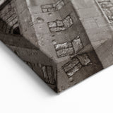 Sepia-Toned Mosque Architecture - Islamic Art Print for Elegant Decor