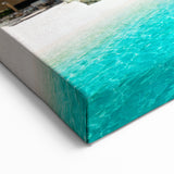 Tropical Overwater Bungalow Wall Art – Oceanfront Canvas Print