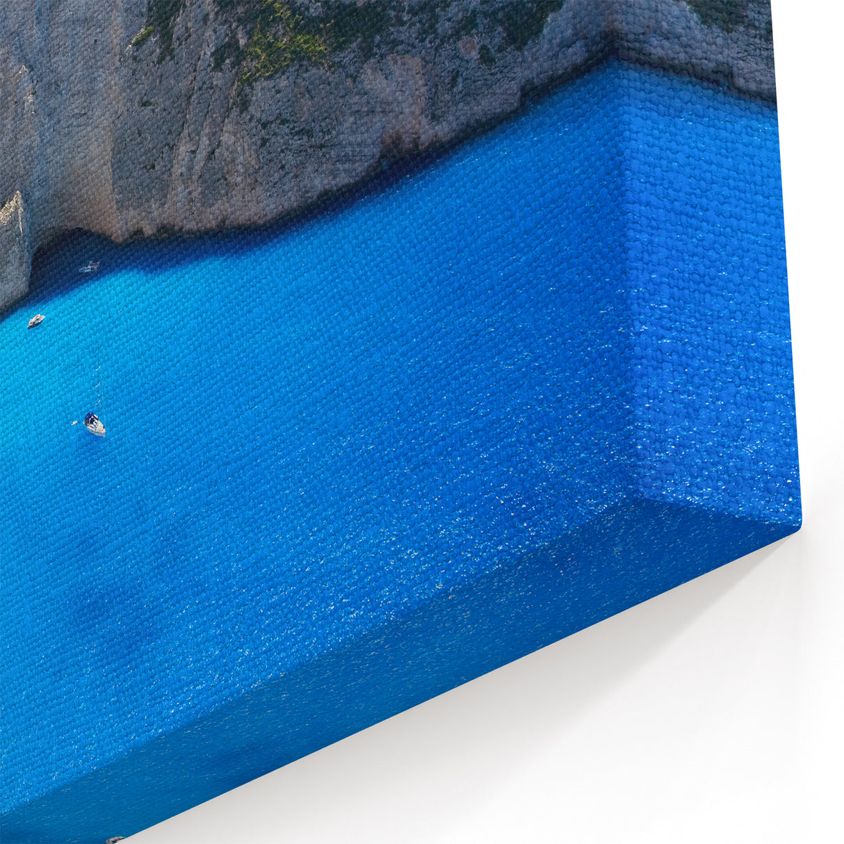 Breathtaking Beach Landscape Wall Art - Coastal Ocean Beach Canvas Print