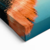 Sunlit Mountain Reflection Art - Stunning Scenic Landscape Wall Decor