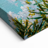 Idyllic Seaside Village - Vibrant Coastal Landscape Wall Art