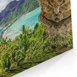 Tropical Paradise View - Stunning Coastal Landscape Wall Art