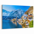 Charming Village Scenery - Winter Wonderland in Alpine Village