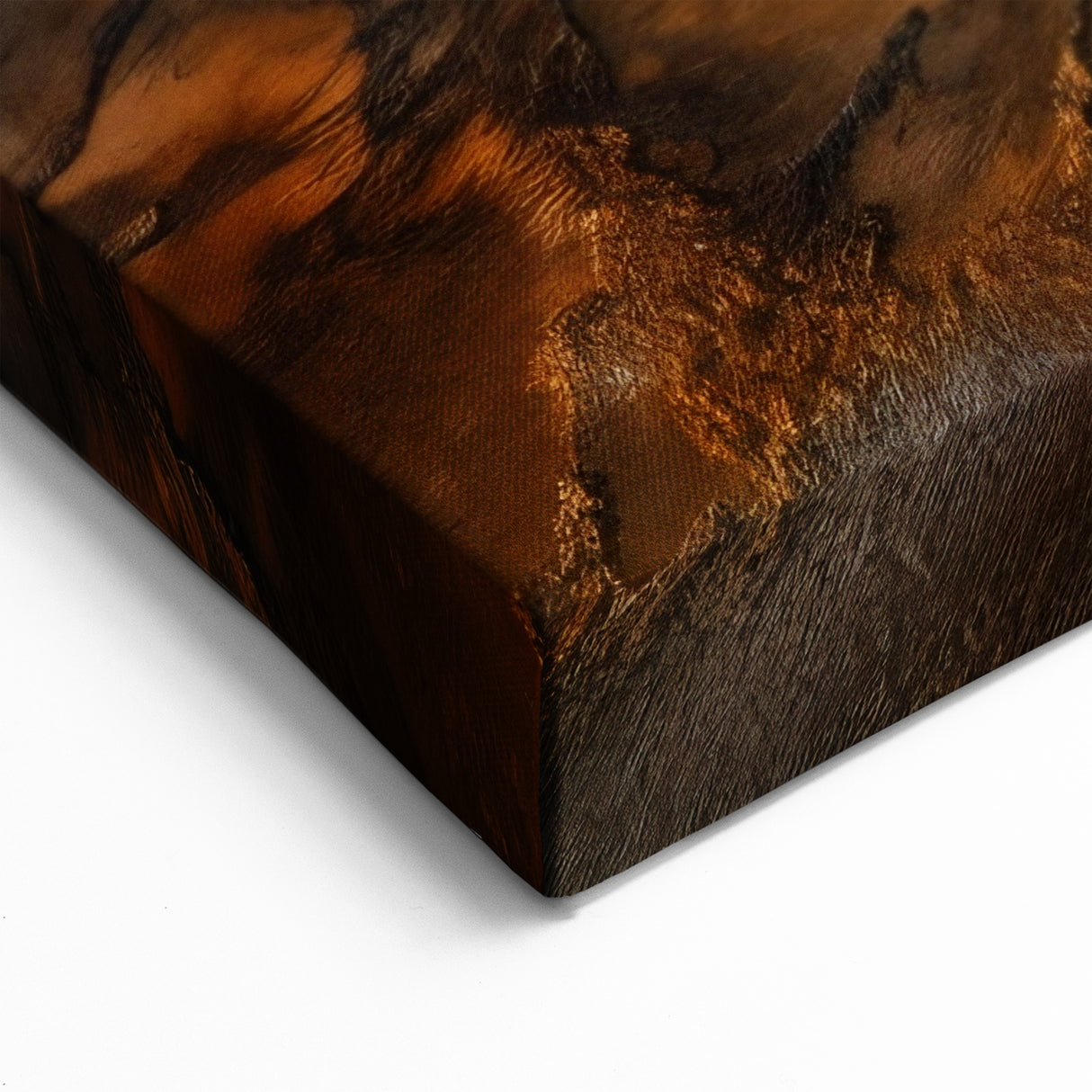 Dramatic Hot Spring Canvas Print - Nature-Inspired Hot Spring Wall Art