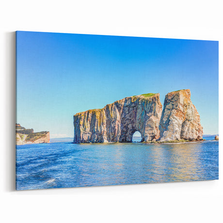 Coastal Rock Arch - Stunning Seascape Rock Art, Nature-Inspired Decor