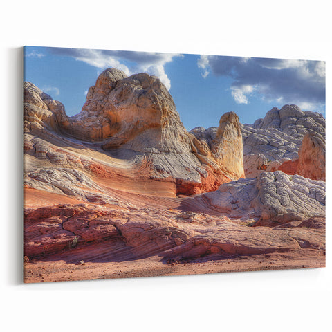Colorful Desert Rock Formations - Stunning Nature-Inspired Wall Art