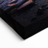 Sunset Cave View - Stunning Coastal Rock Photography, Scenic Wall Art