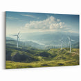 Majestic Windmill Wall Art - Windmill Canvas Print for Scenic Decor