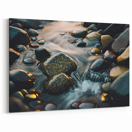 Scenic Rock Photography on Canvas - Nature's Stunning Rock Wall Art