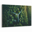 Scenic Windmill Wall Art - Stunning Windmill Canvas Print for Home Decor