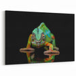 Vibrant Chameleon Wall Art - Reptile Decor for Nature Lovers