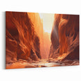 Canyon Rock Art - Captivating Red Rock Landscape Photography Print