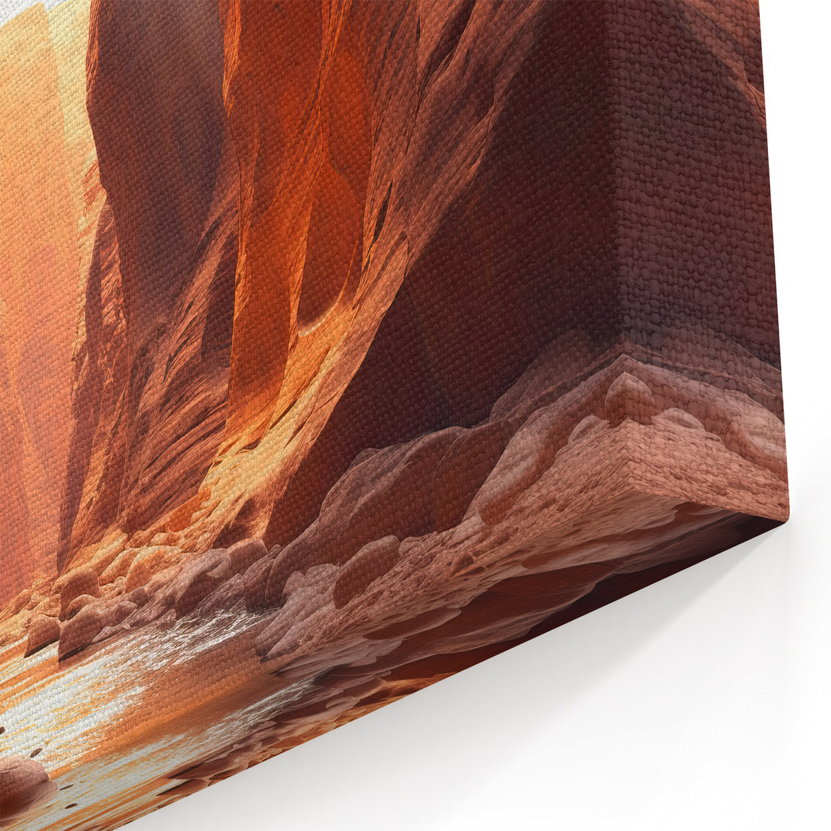 Canyon Rock Art - Captivating Red Rock Landscape Photography Print