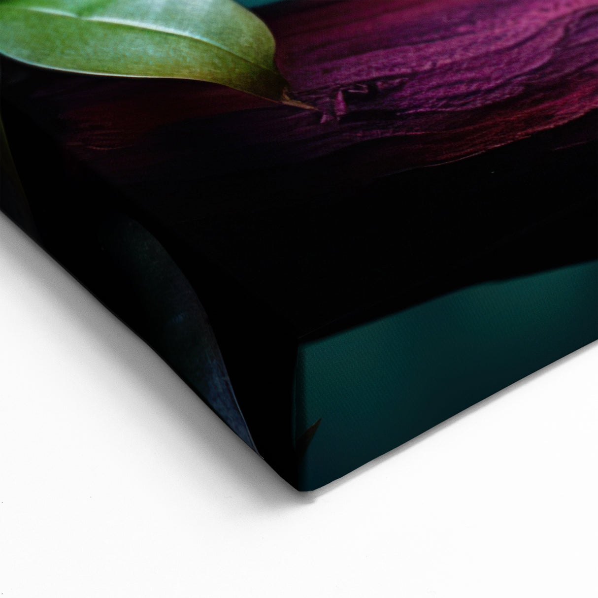 Rainbow Chameleon Wall Art - Vibrant Reptile Canvas Print
