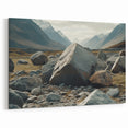 Nature’s Harmony Rock Wall Art - Scenic Mountain Landscape Rock Prints