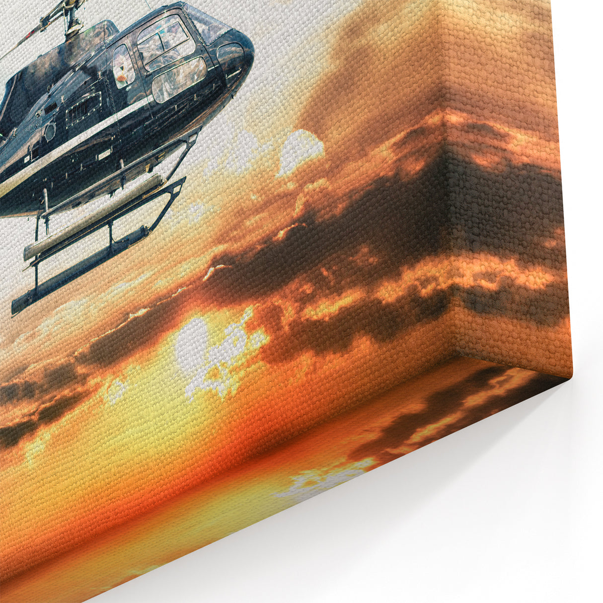 Stunning Helicopter Wall Art: Aviation Canvas Prints for Home Decor