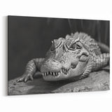 Realistic Crocodile Sculpture - Gator Wall Art for Animal Lovers
