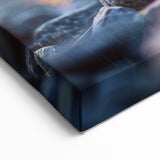 Stacked Stones at Sunrise – Vibrant Nature Rocks Landscape Wall Art