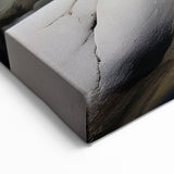 Smooth Rocks in Crystal Clear Water – Natural Rock Landscape Wall Art
