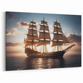 Glorious Voyage - Nautical Canvas Art | Historic Tall Ship Print
