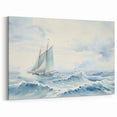 Serene Sailboat Wall Art - Nautical Canvas Art for Coastal Living