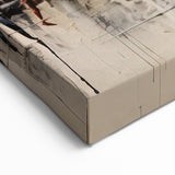 Vintage Urban Street Wall Art - Elegant Cityscape in Neutral Tones