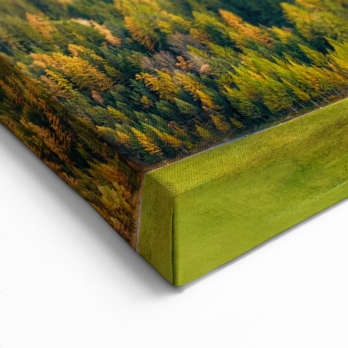 Majestic Mountain Valley Wall Art - Alpine Landscape Canvas Print