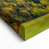 Majestic Mountain Valley Wall Art - Alpine Landscape Canvas Print