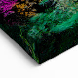 Vivid Waterfall Canvas - Surreal Nature Scene Wall Art for Home Decor