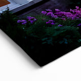 Cozy Evening Street Art – Serene Cobblestone Pathway Canvas for Warm Decor