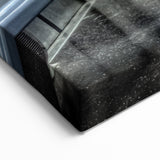 Urban Subway Interior Wall Art - Modern City Subway Train Canvas Print