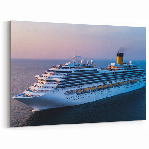 Luxury Cruise Ship Wall Art - Nautical Maritime Voyage Decor