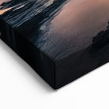 Majestic Geyser Sunset Art - Captivating Natural Landscape Wall Print