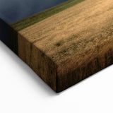 Stormy Skyscape Art - Dramatic Dark Clouds Over Golden Fields Canvas