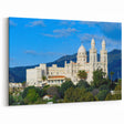 Algerian Architectural Beauty - Stunning Mosque and Mountain Wall Art