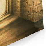 Ancient Egyptian Hieroglyphs Wall Art - Mysterious Egypt Canvas Prints