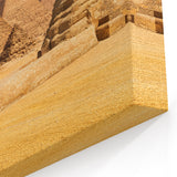 Pyramids and Sphinx Egypt Wall Art - Ancient Giza Canvas Prints