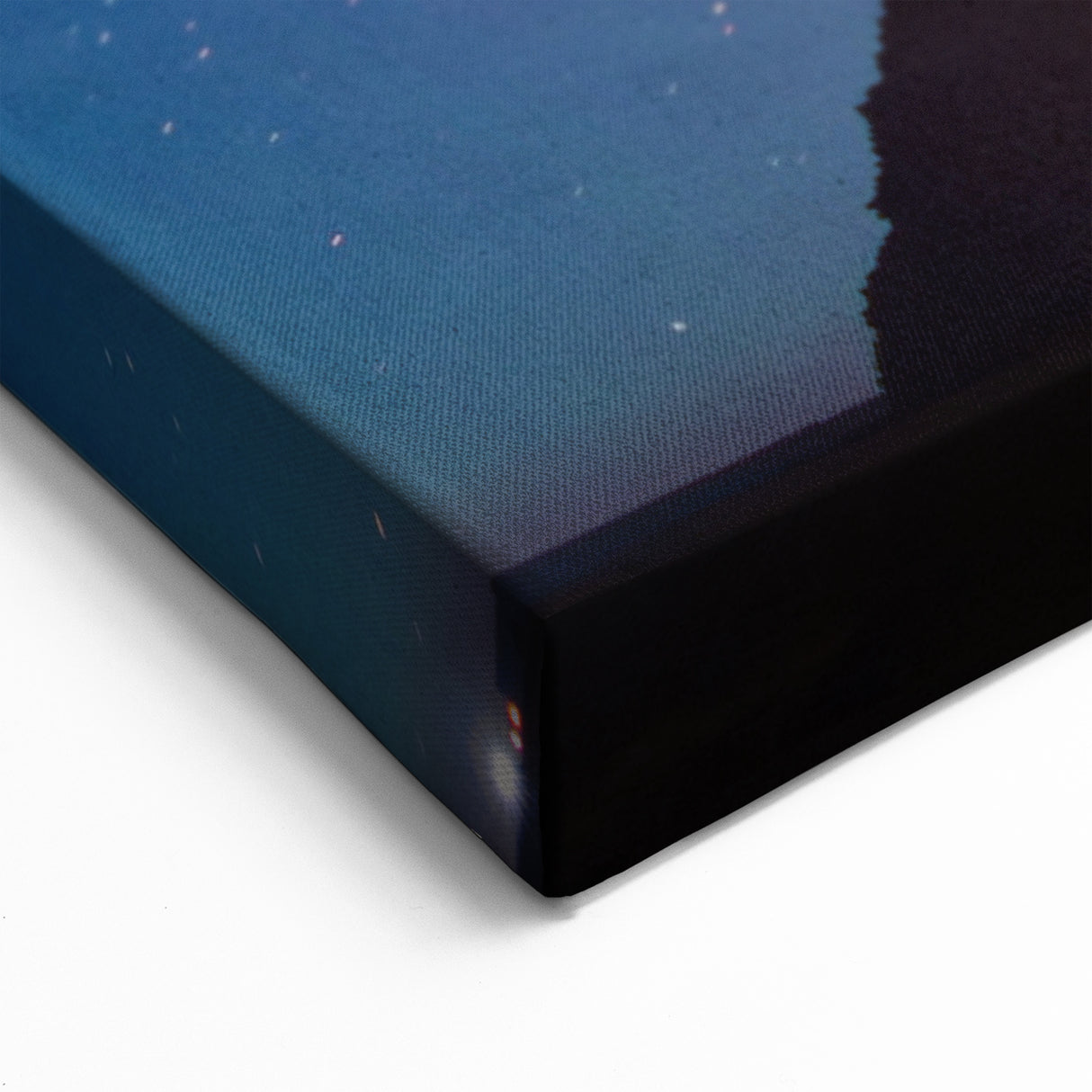 Pyramids of Egypt - Night Sky Wall Art with Shooting Star