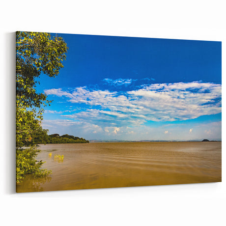 Ethiopian Landscape Print - Serene African Scenery Wall Art Ethiopia Decor
