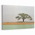 Solitary Tree by the River - Mali Landscape Prints