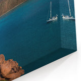 Baja California Sur Wall Art: Cacti Overlooking Turquoise Bay