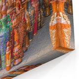 Colorful Bangladeshi Handicrafts - Vibrant Asian Culture Wall Art