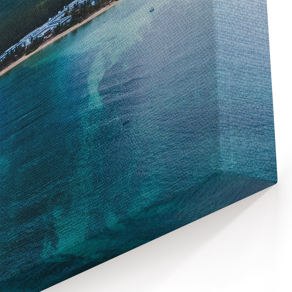 Tropical Mauritius Landscape Art - Indian Ocean Wall Decor Print