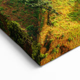 Misty Hills of Bangladesh - Serene Nature Landscape Canvas Wall Art