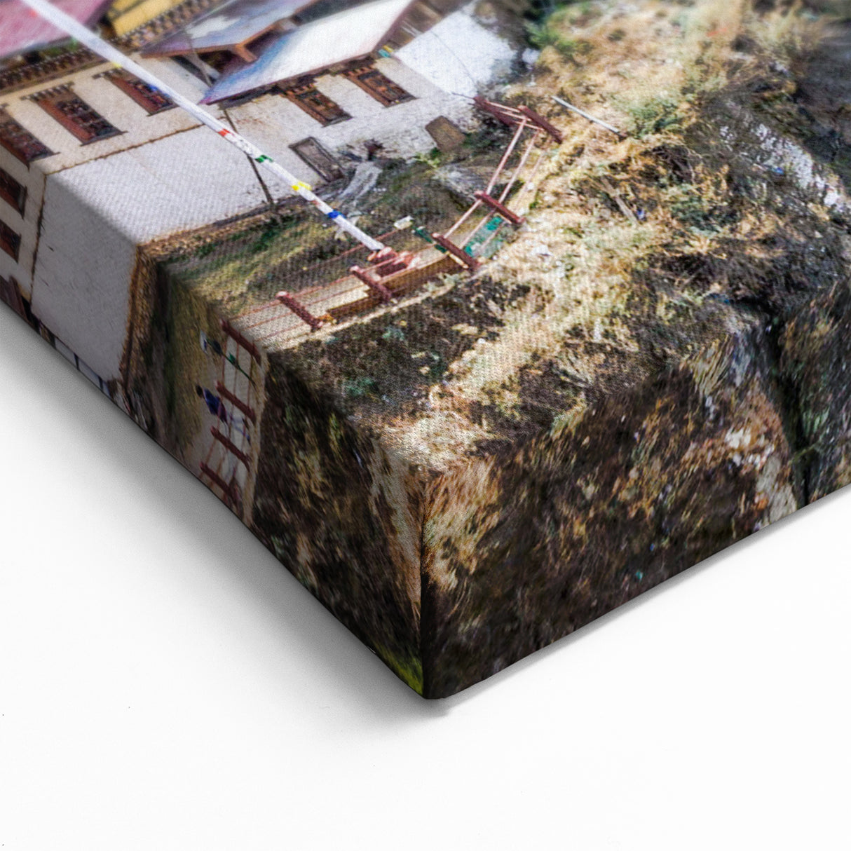 Tiger’s Nest Bhutan Art - Bhutan Scenic Landscape Canvas for Home Decor