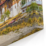 Punakha Dzong Bhutan Art - Bhutan Scenic Architecture Prints for Decor
