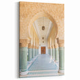 Moroccan Archway Elegance - Traditional Moroccan Wall Art Decor